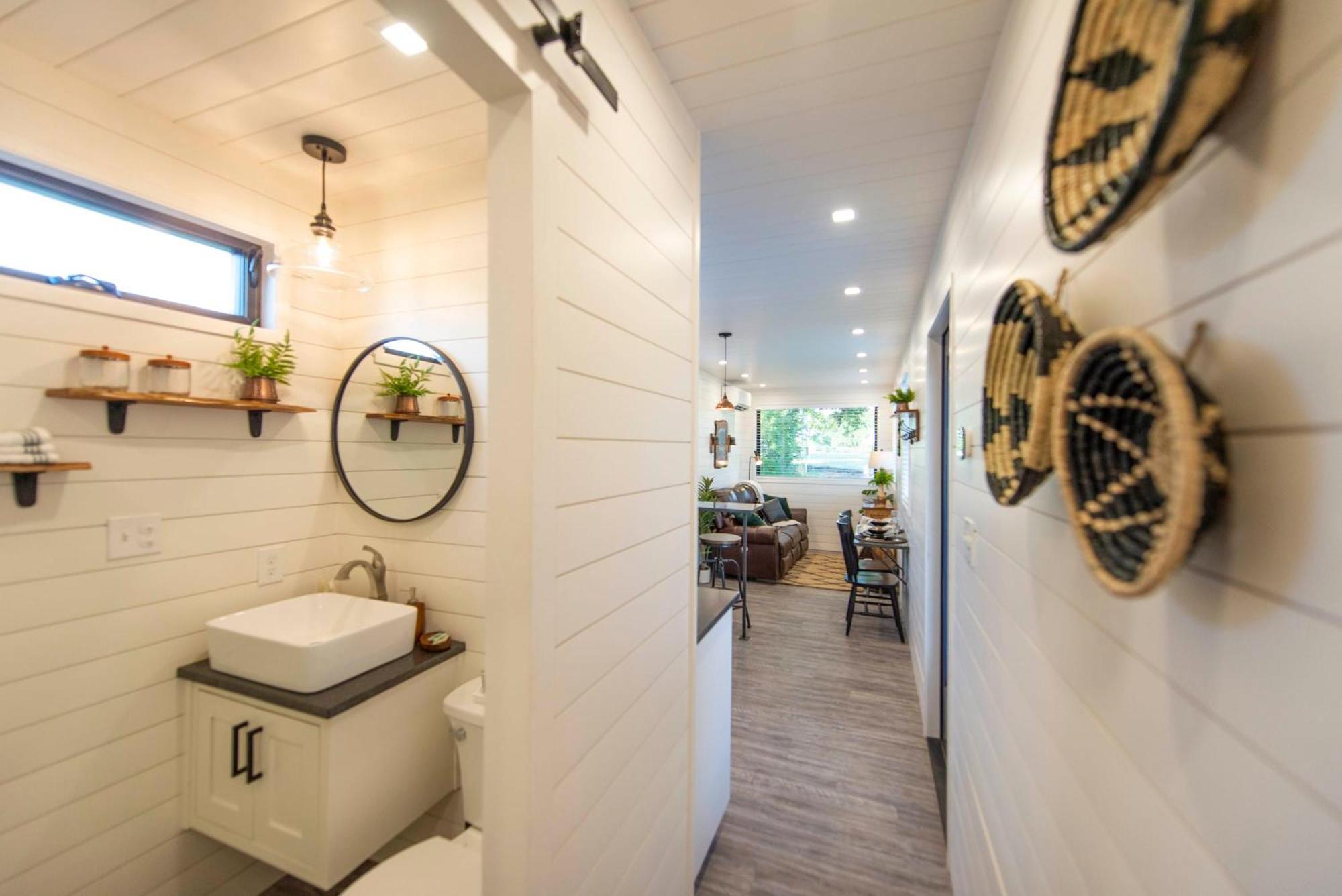 הוילה Bellmead The Woods- Container Tiny House 12 Min To Magnolia/Baylor/Downtown מראה חיצוני תמונה